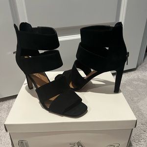 Jessica Simpson Black Strap Heels
